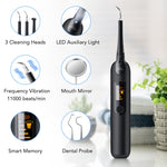 Home-Use Dental Tools and Rechargeable Teeth Cleaner Scaler with LED Screen