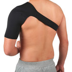 Single Shoulder Support with Back Brace Guard