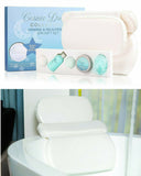Spa Gift Set With Body Wash Bombs, Body Lotion And Bathtub Pillow