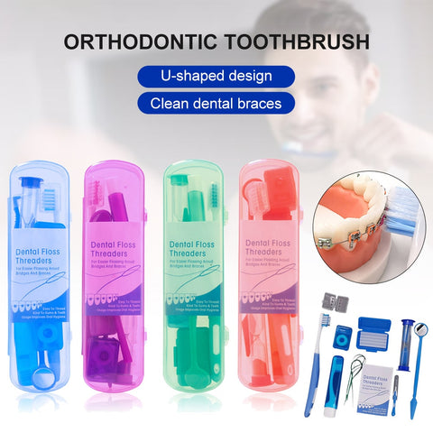 8pcs Orthodontic Dental Care Kit