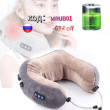 USB Rechargeable Multi-Function Shoulder U Shaped Massage Pillow