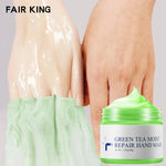 FAIR KING GREEN TEA MOIST REPAIR HAND MASK
